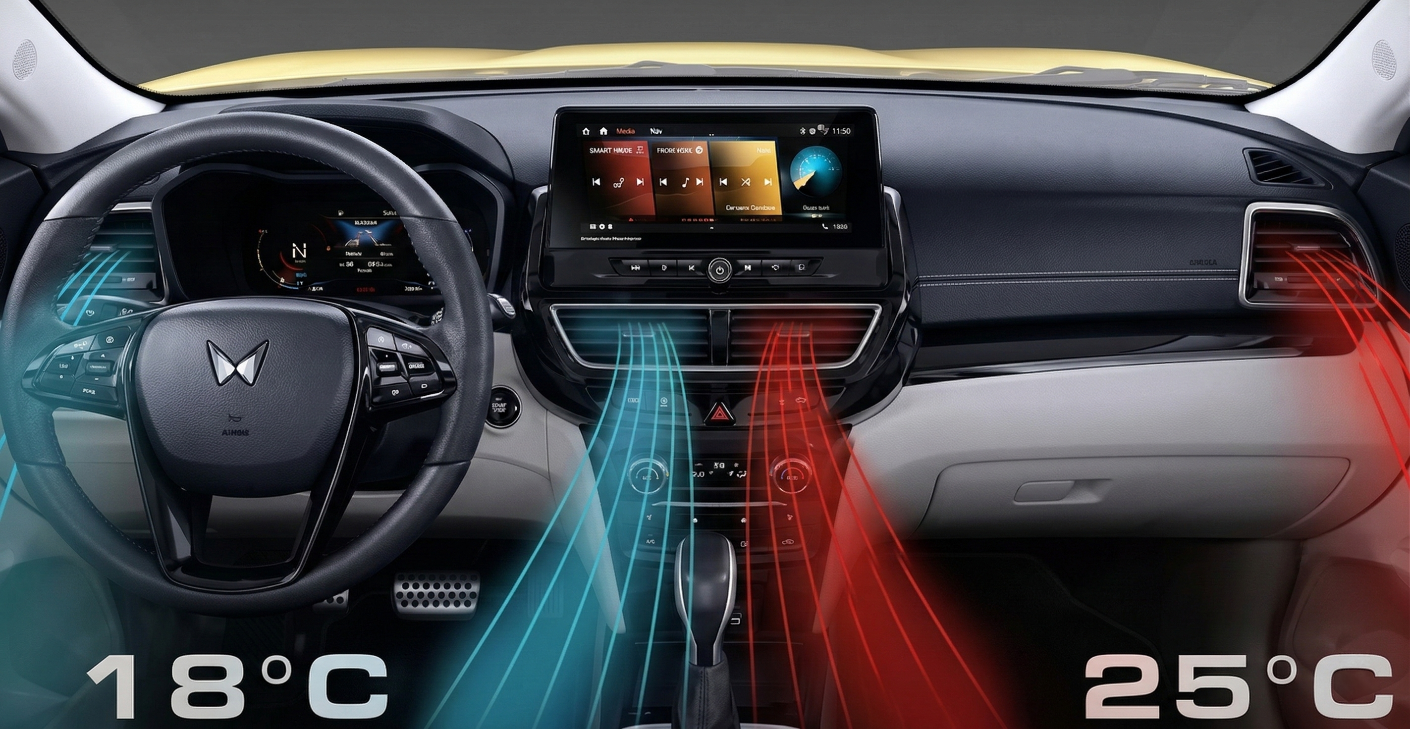 Climatisation bi-zones